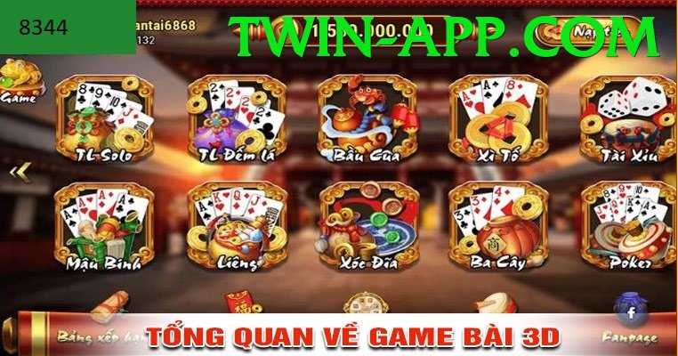 Game Bài 3D - Xếp hạng